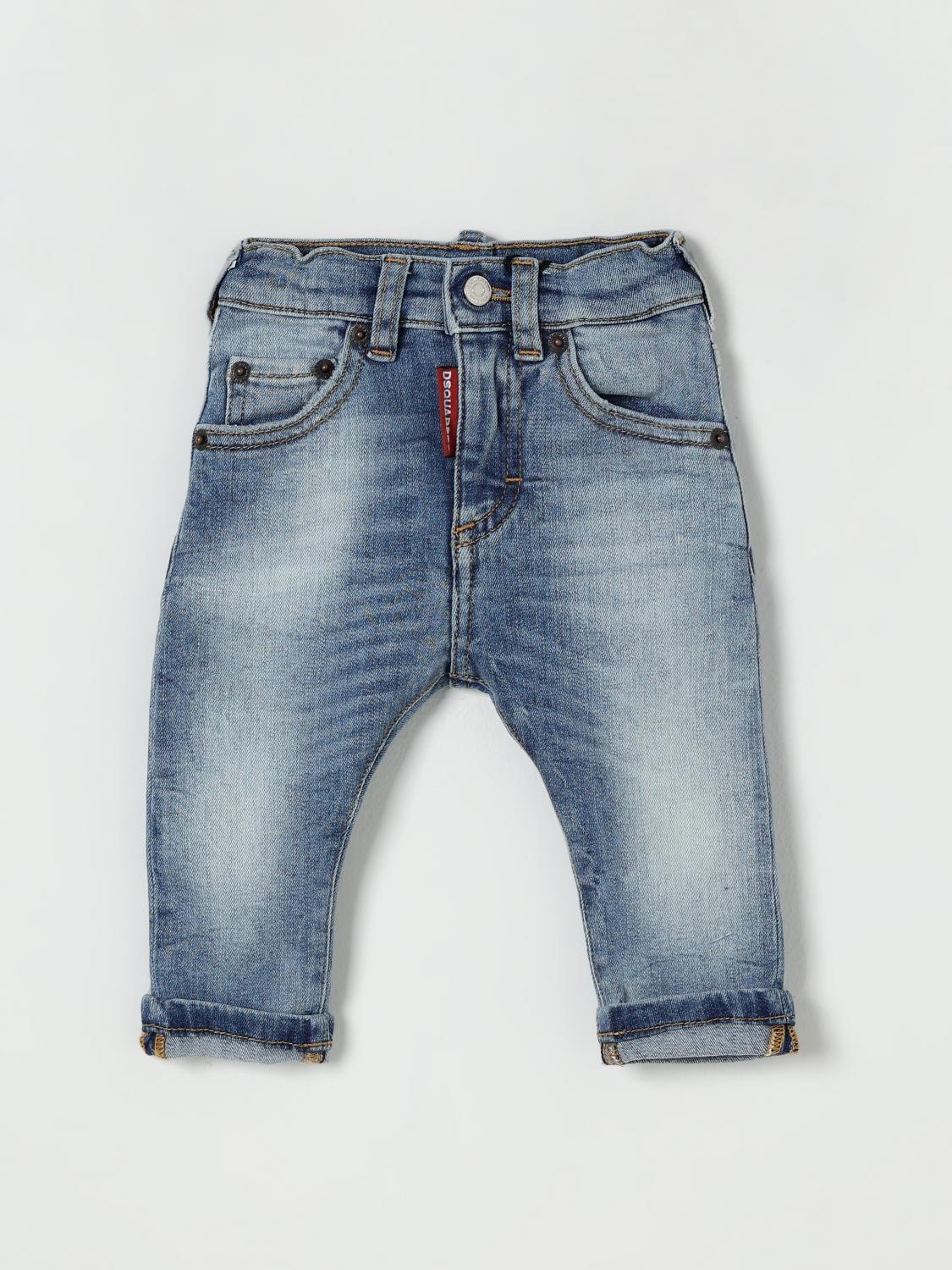 Dsquared2 Pants  Kids Color Denim In Blue