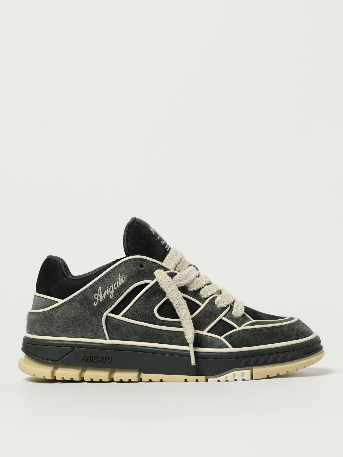 Axel Arigato Area Lo Sneaker Sneakers In Black Suede In Multi
