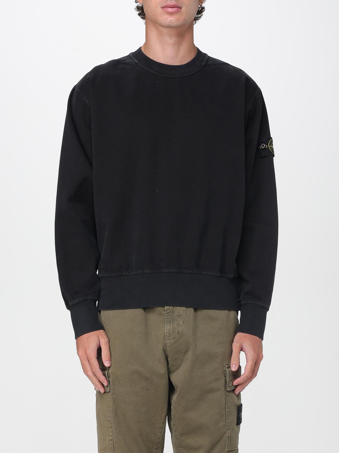 Stone Island Sweatshirt  Men Color Black In Black