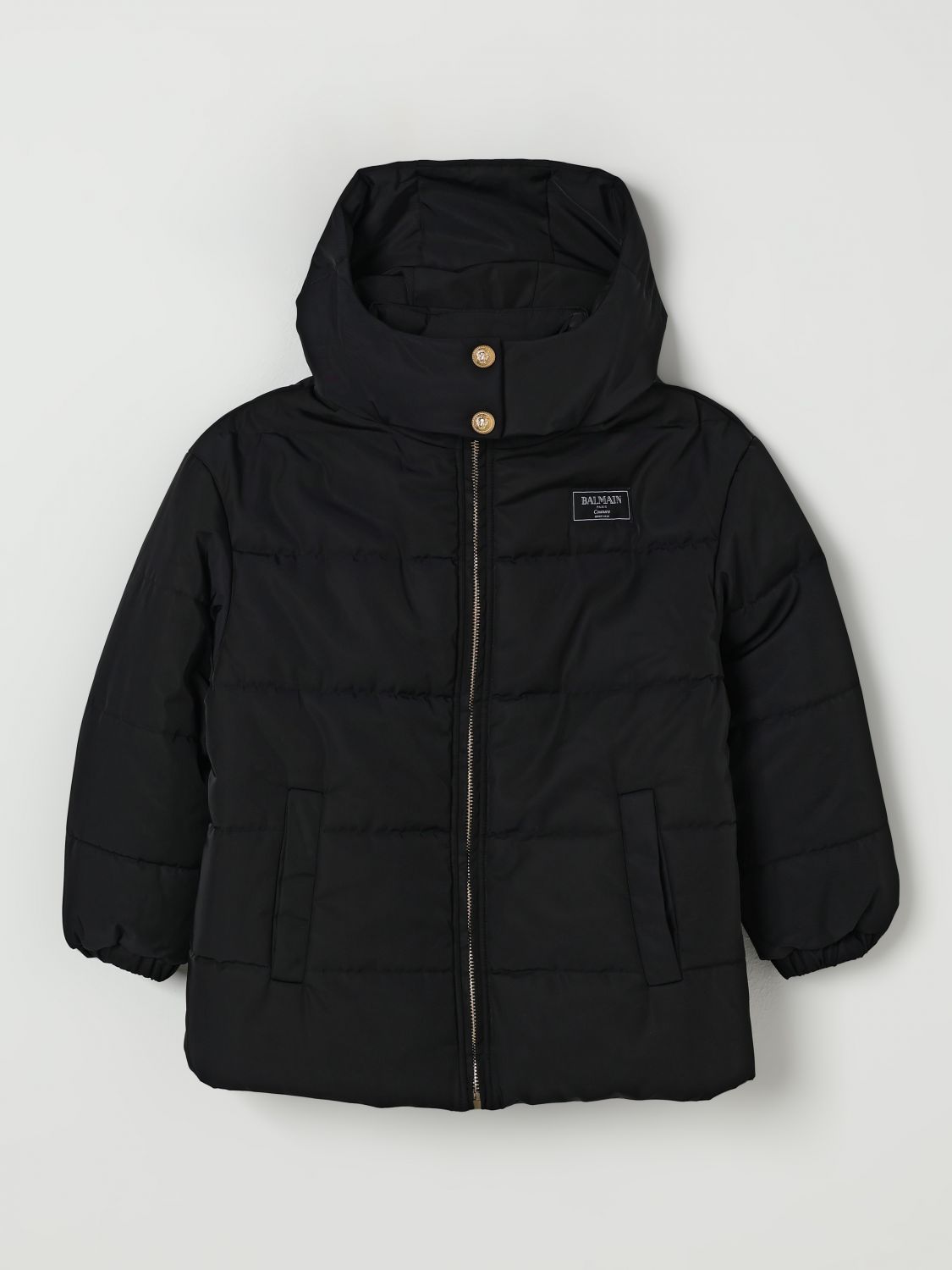 BALMAIN Jacke Kinder Farbe Schwarz