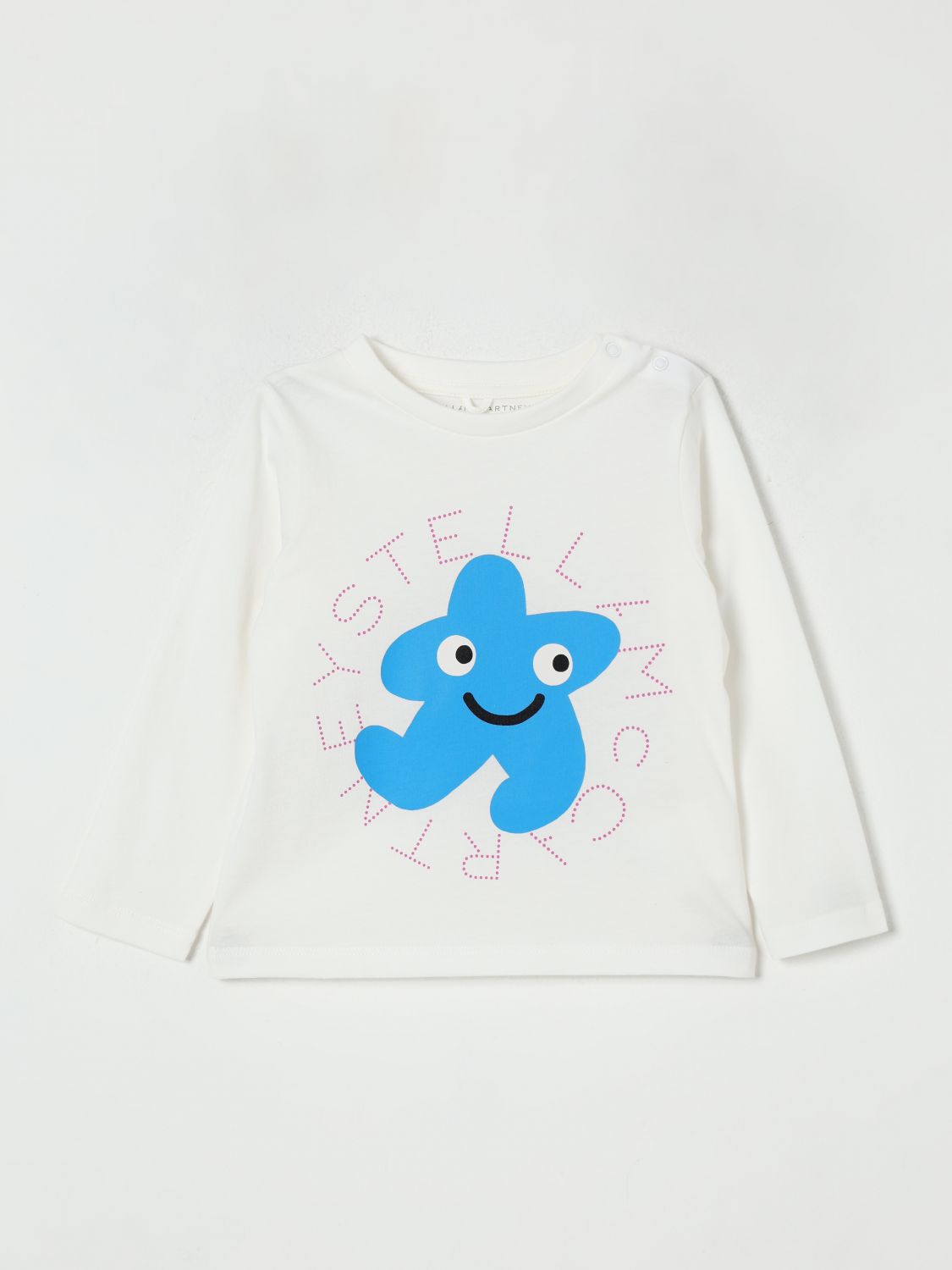 Stella Mccartney Babies' T-shirt  Kids Kids Color White In Neutral