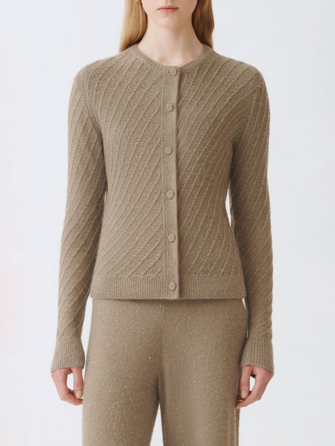 Fabiana Filippi Sweater  Woman Color Olive In Brown