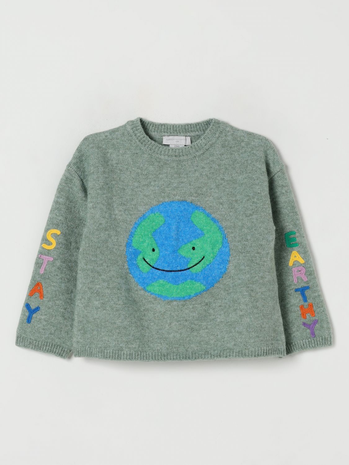 STELLA MCCARTNEY KIDS Pullover Kinder Farbe Grün
