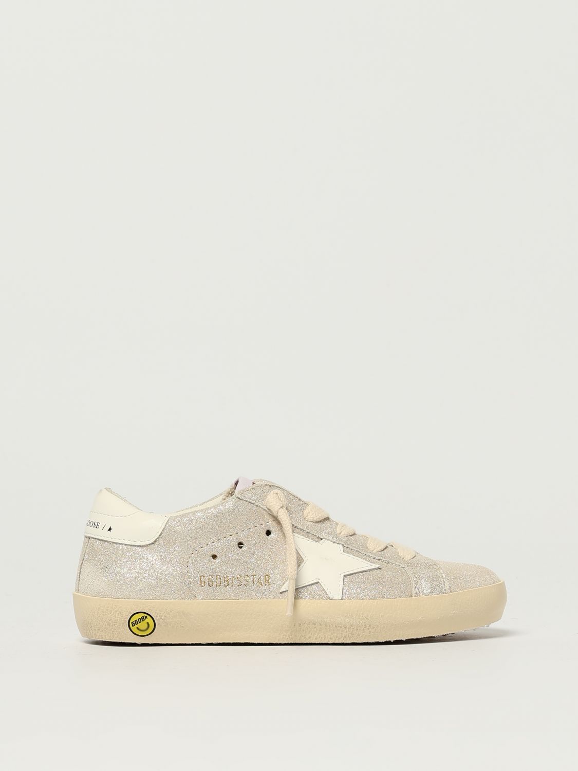 Golden Goose Sneakers Kids Color Beige In Multi