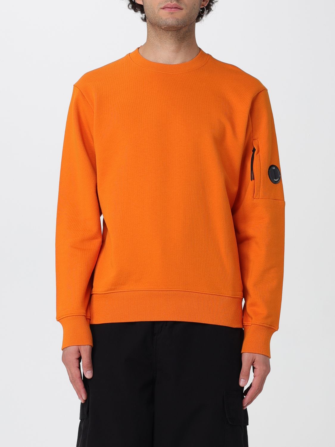C.p. Company Sweatshirt C. P. Company Men Color Orange In Orange