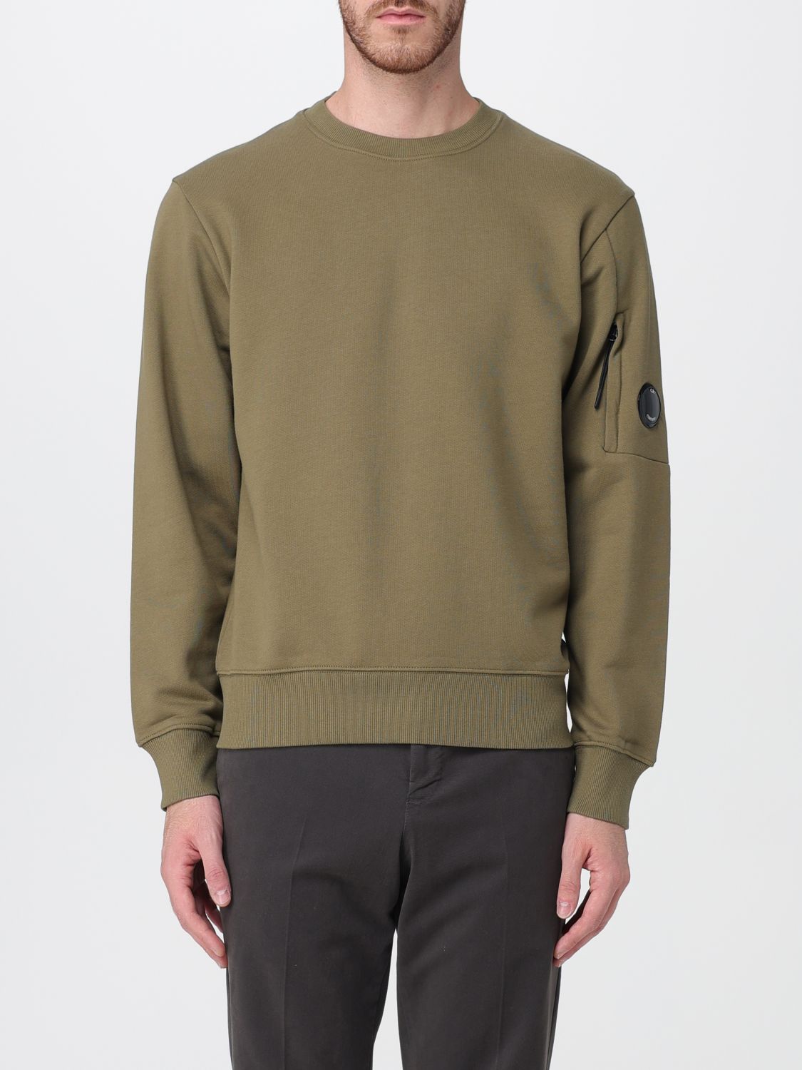 C.p. Company Sweatshirt C. P. Company Men Color Green In Green