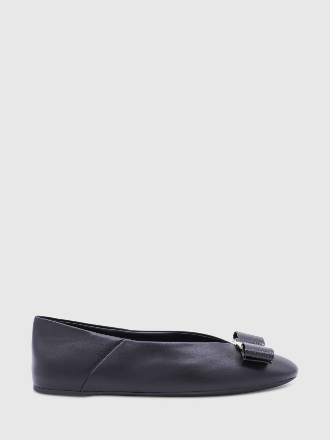 Ferragamo Ballet Flat  Woman Color Black In Black