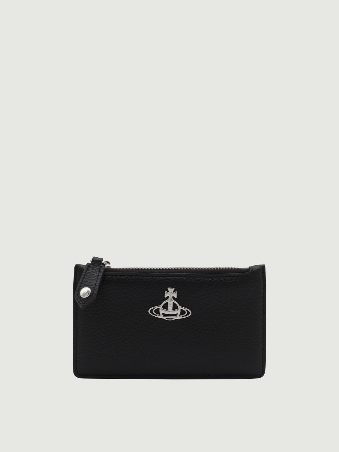 Vivienne Westwood Wallet In Eco-leather In Black