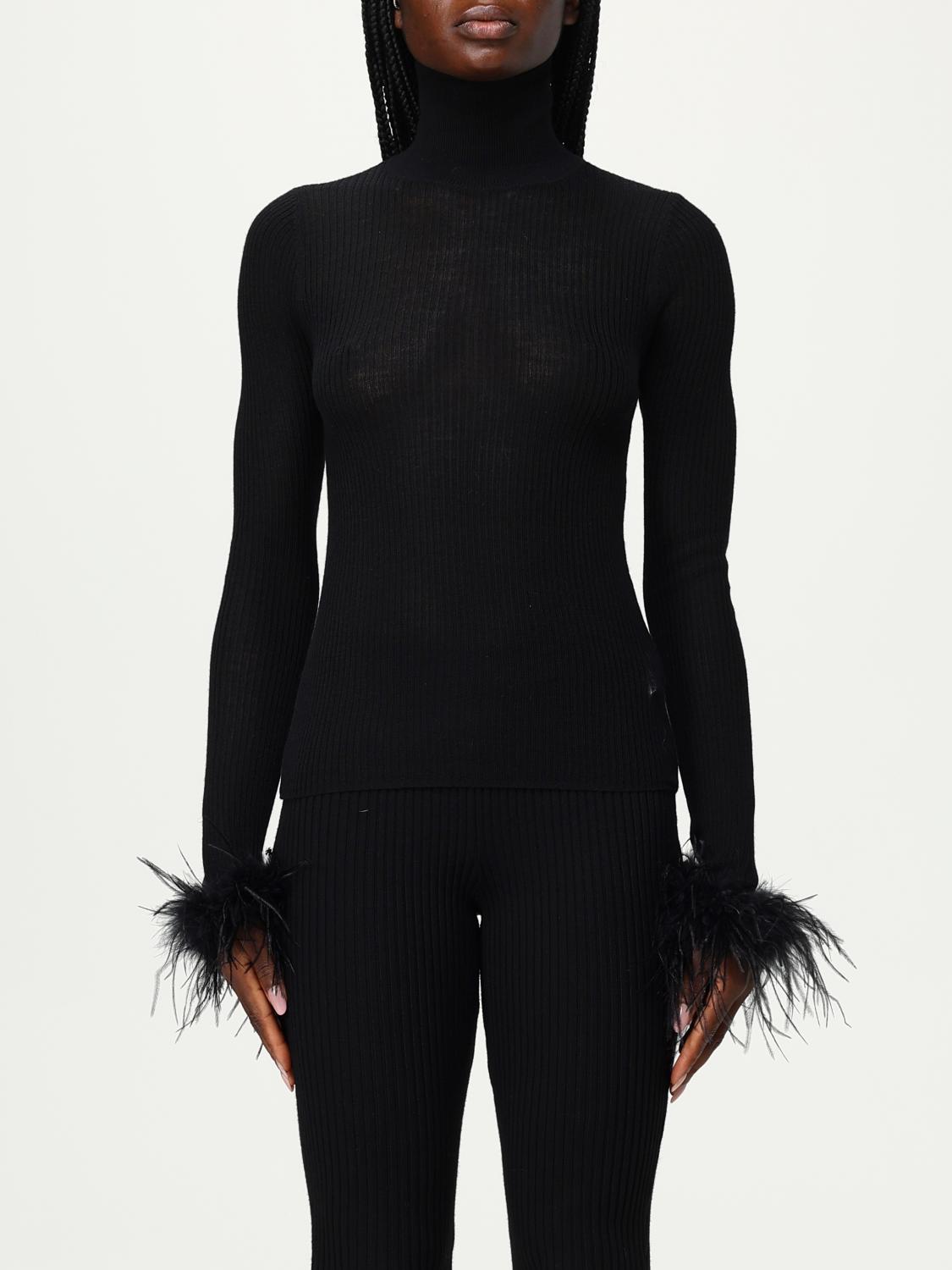 Blumarine Sweaters Blacks And Greys In Black