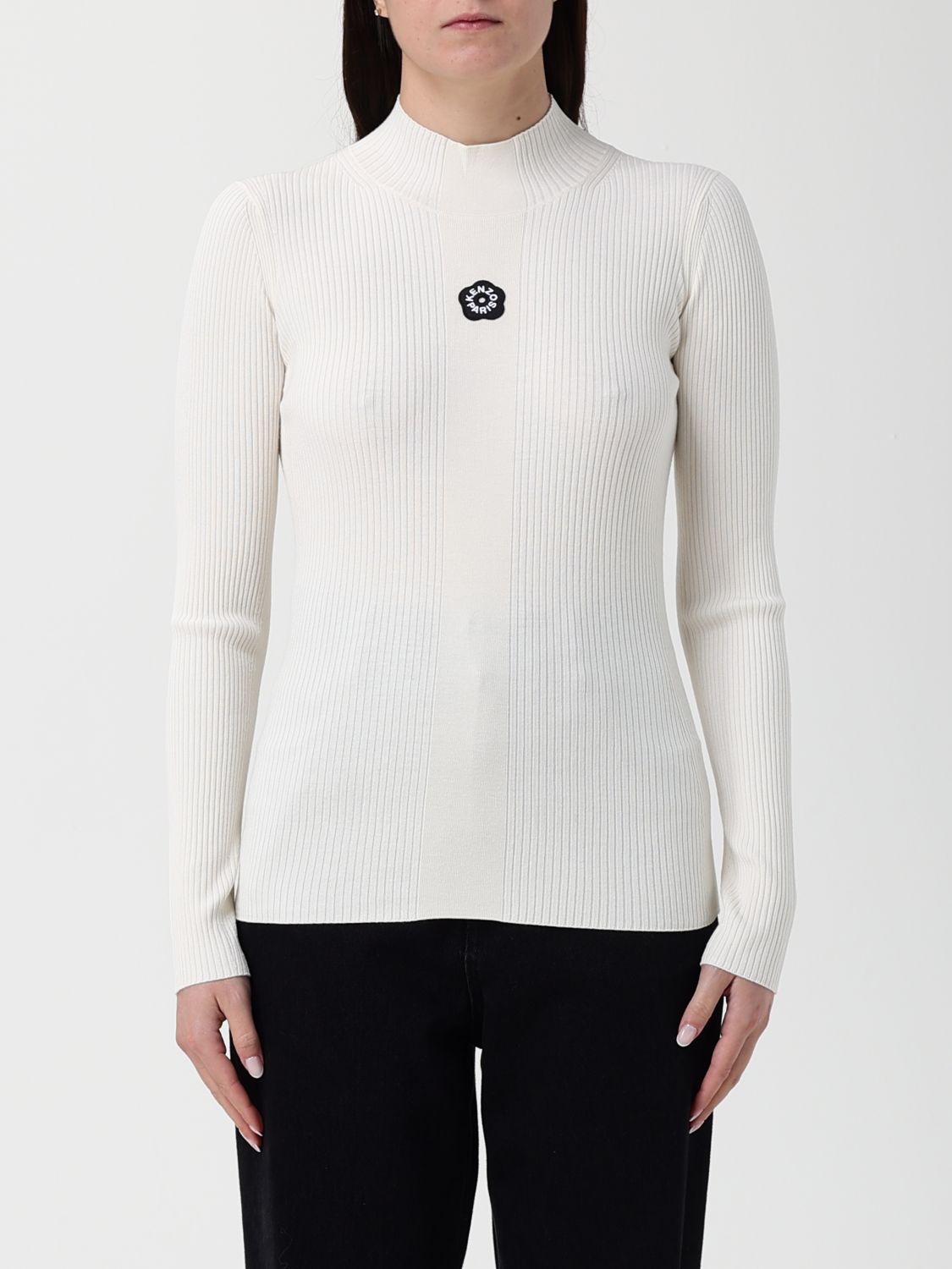 Kenzo White Sweater In White