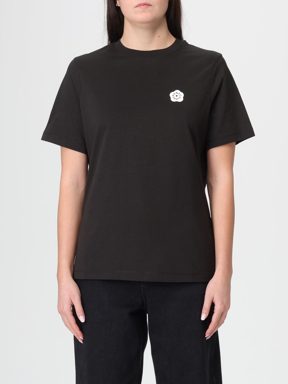 Kenzo T-shirt  Woman Color Black In Black