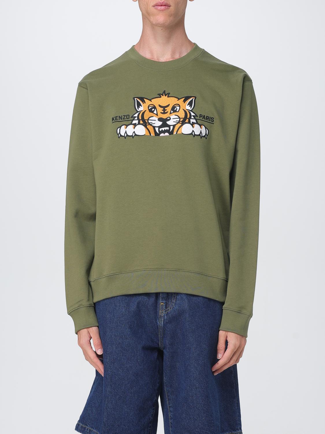KENZO Sweatshirt Men color Grey