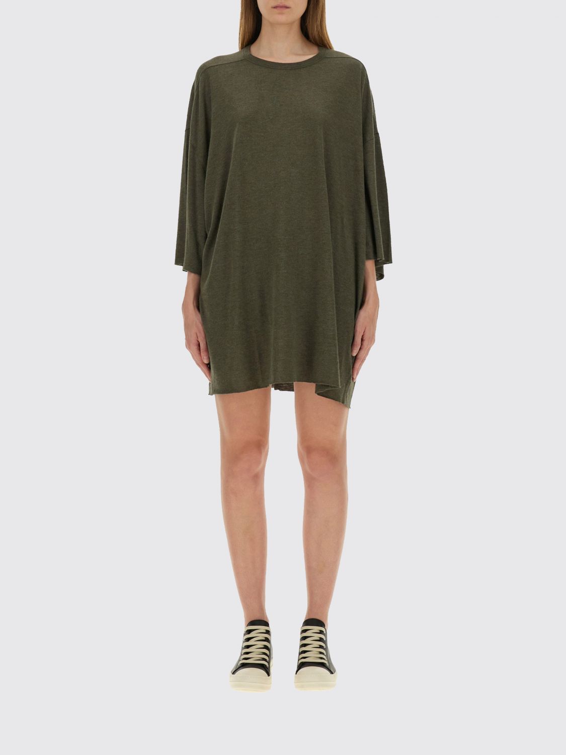 Rick Owens T-shirt  Woman Color Green