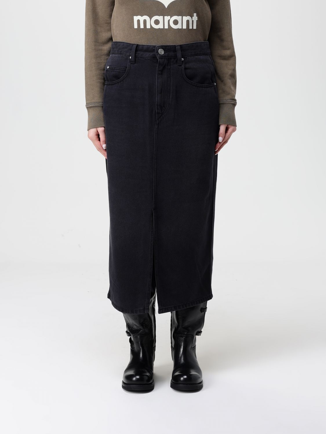 Isabel Marant Jeans  Woman Color Black