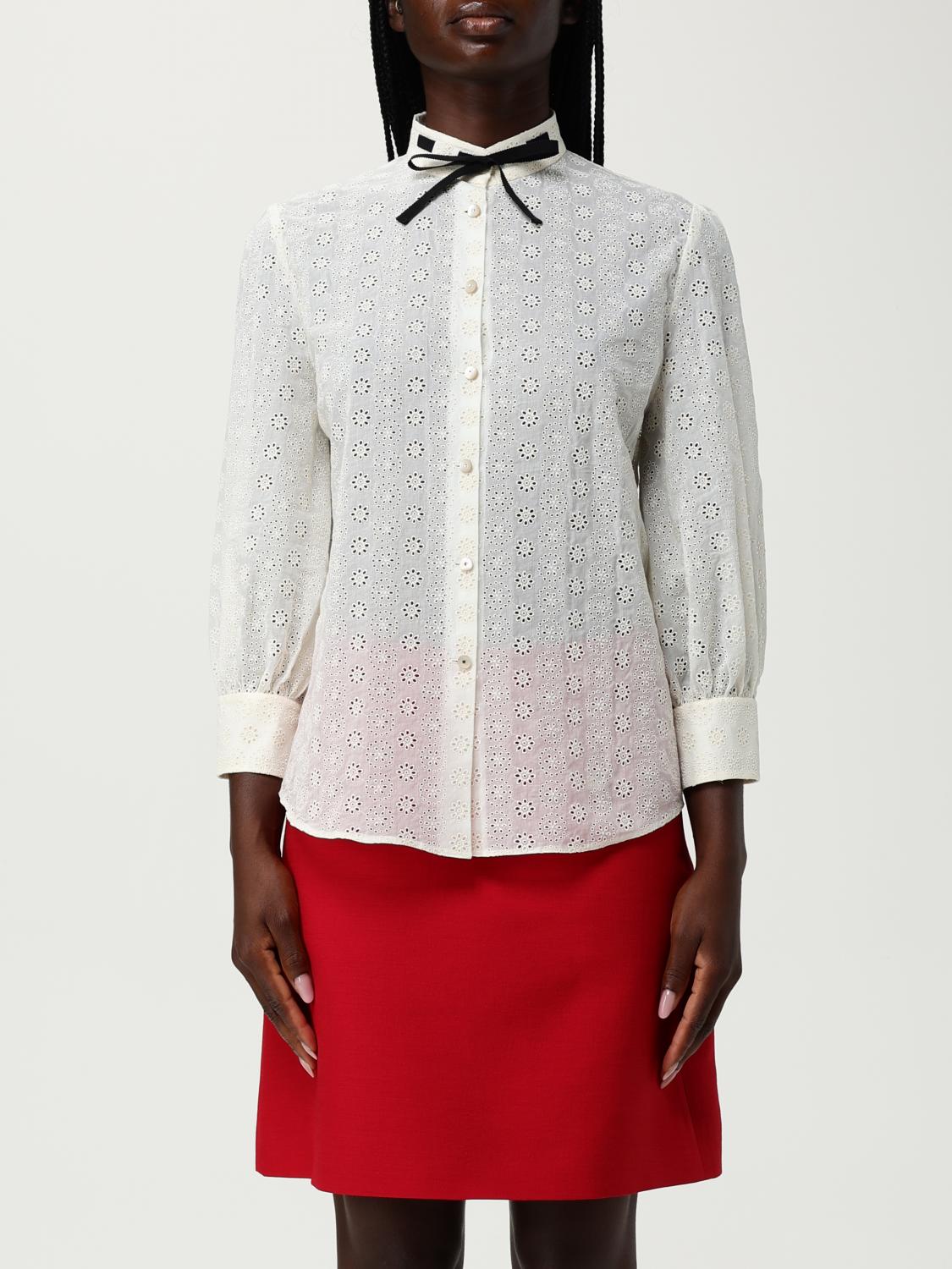 Valentino Shirt  Woman Color Ivory In White