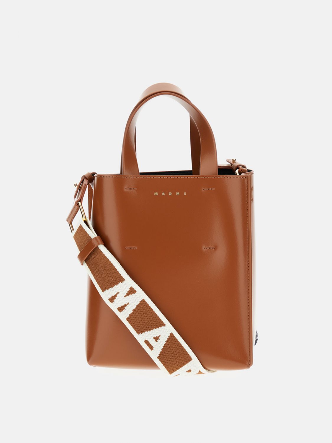 Marni Museo Bag Mini In Brown
