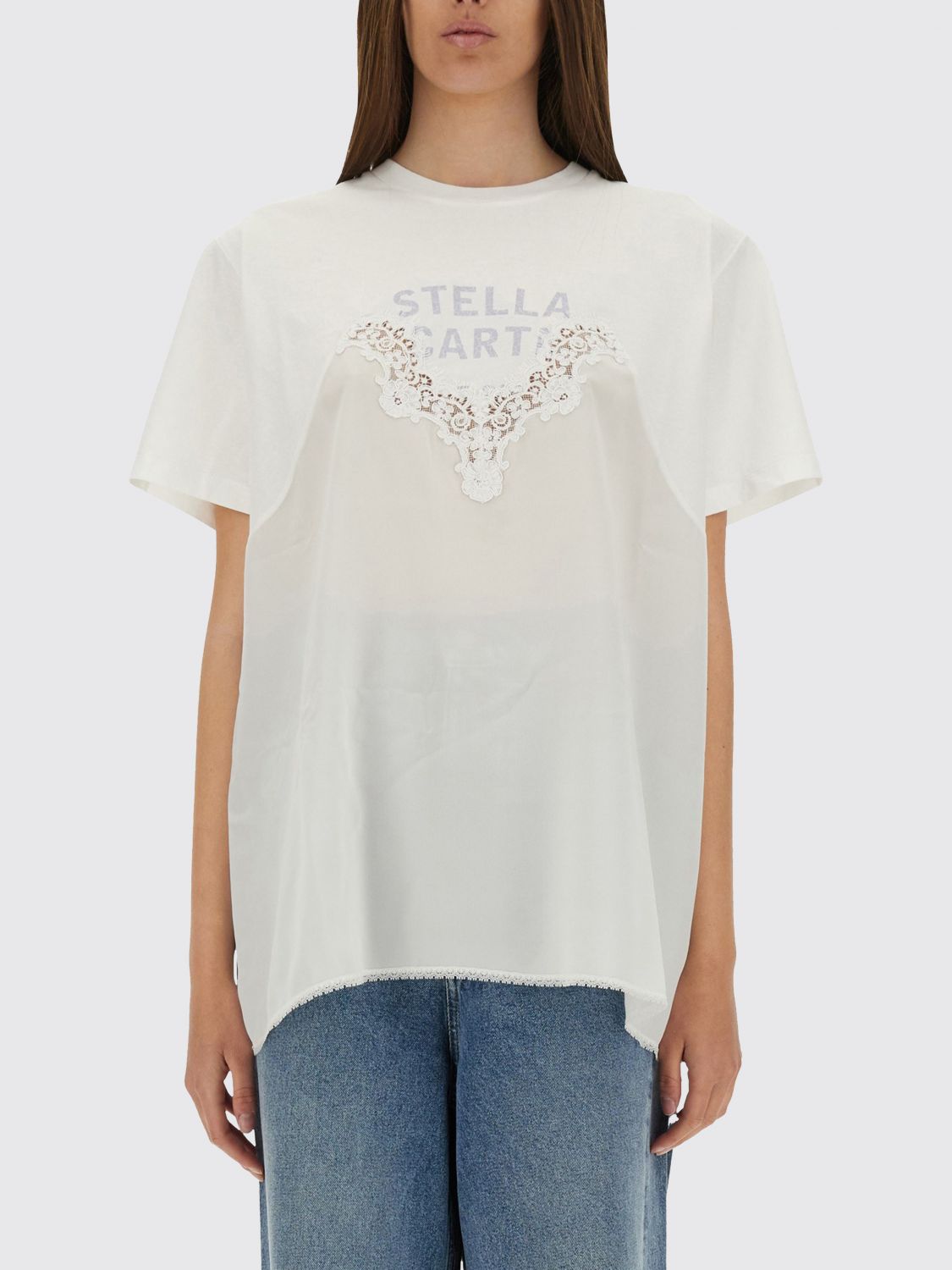 T-Shirts STELLA MCCARTNEY Donna colore Bianco