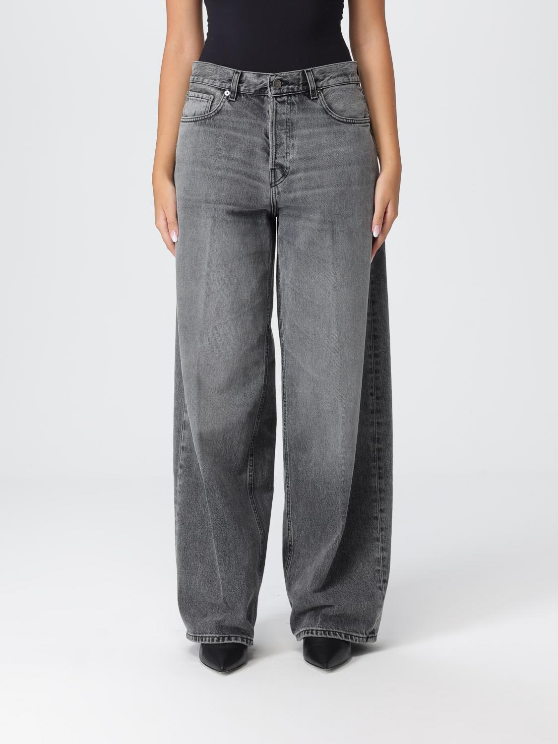 HAIKURE Jeans Damen Farbe Grau