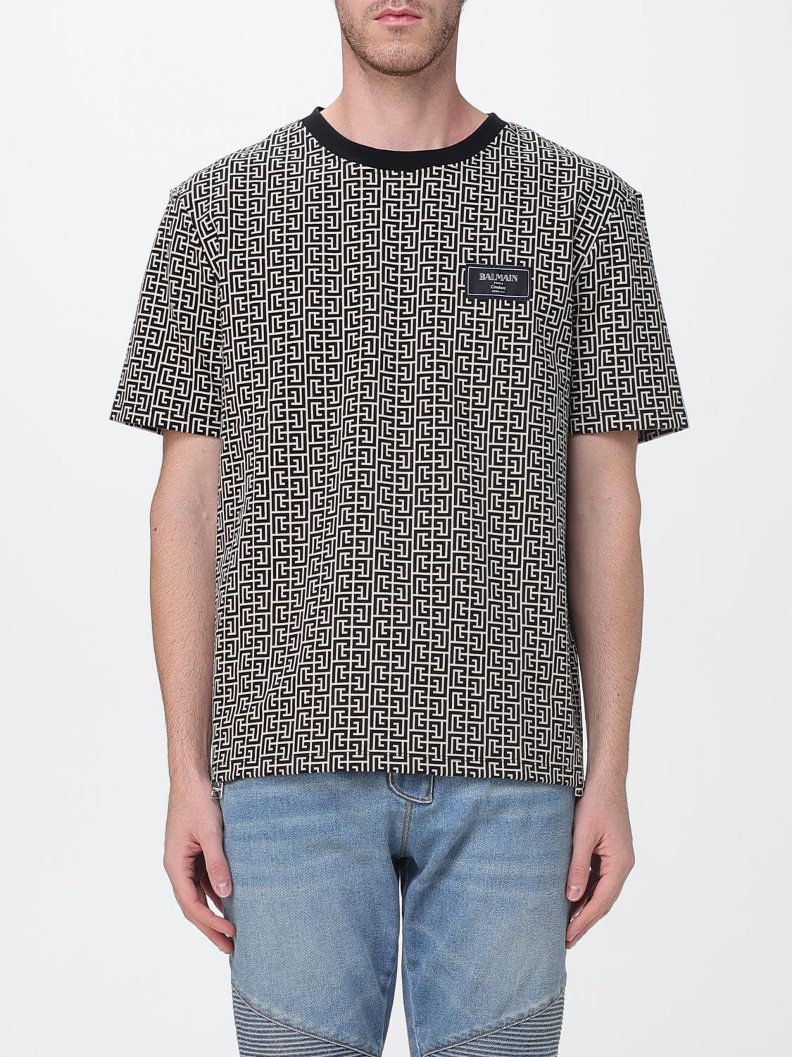 T-Shirt BALMAIN Men color Grey T-Shirt BALMAIN Men color Grey