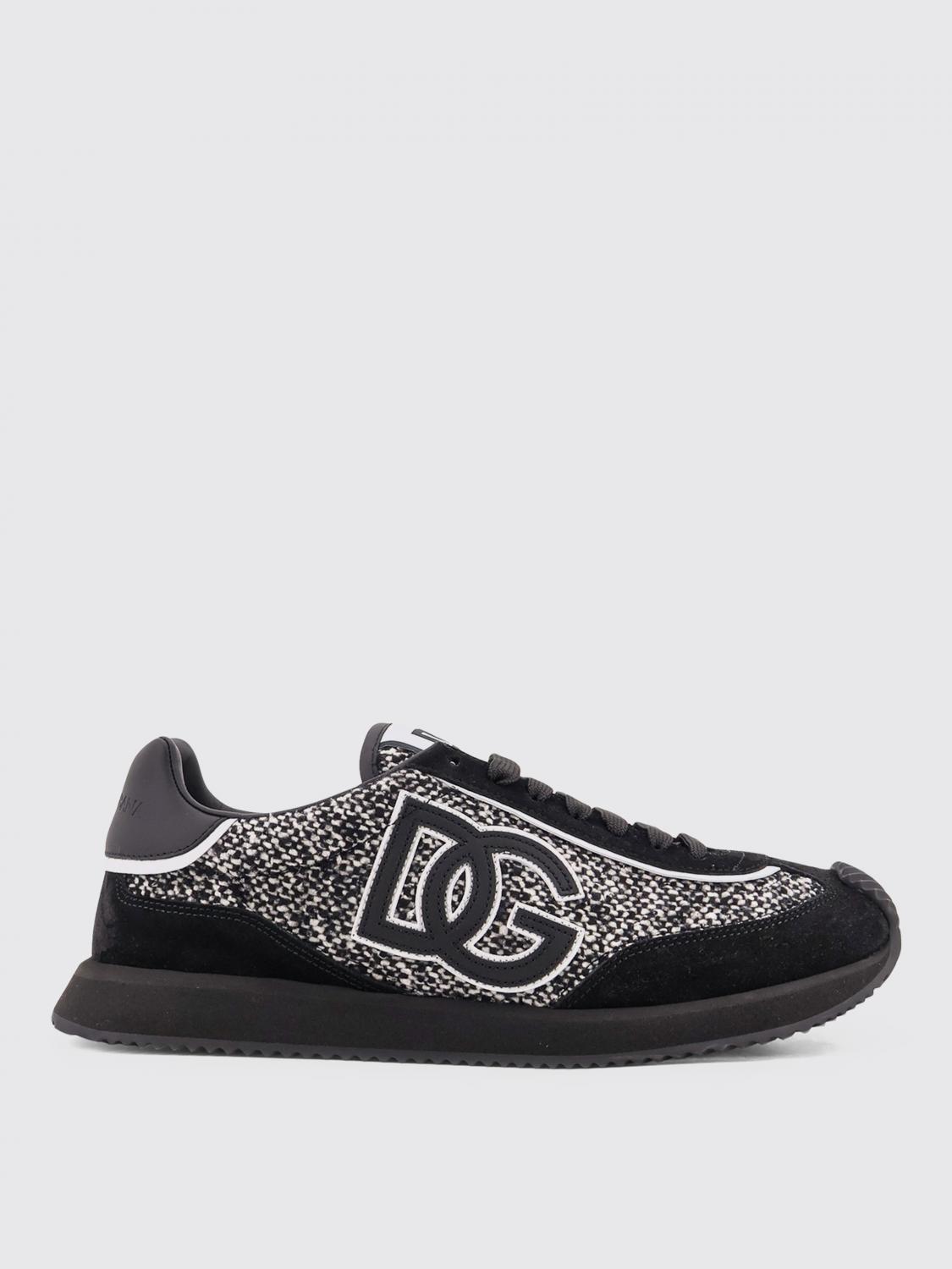 Dolce & Gabbana Dg Cushion Sneaker In Black