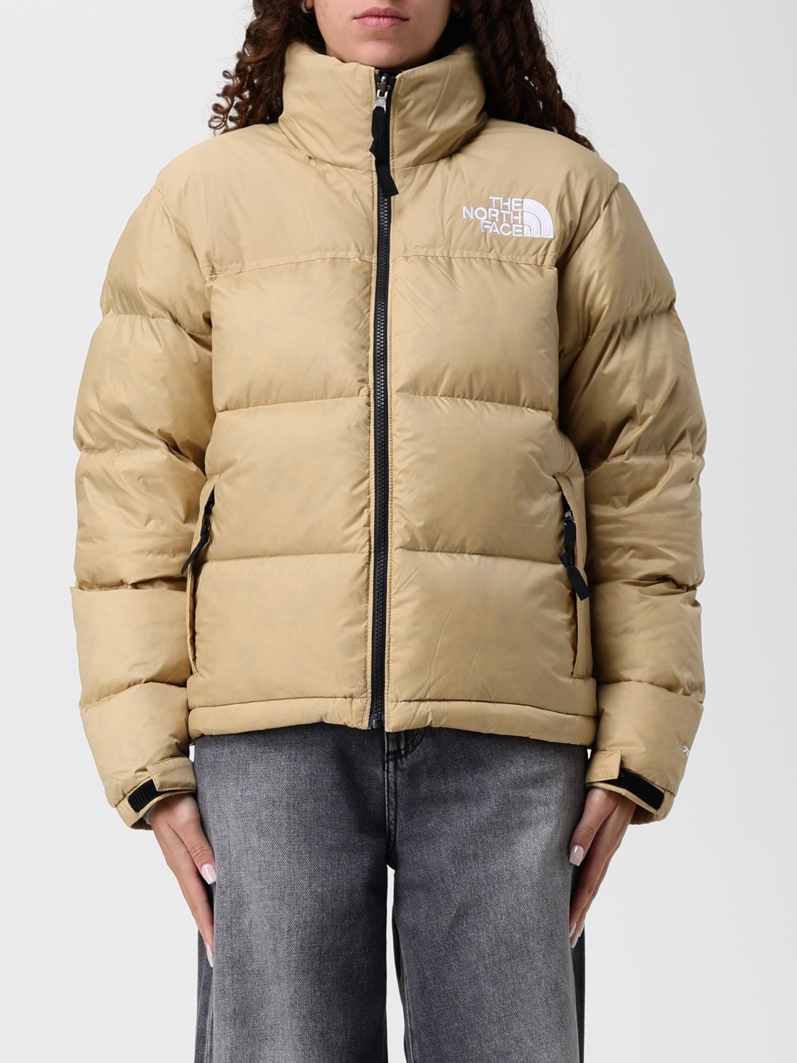 The North Face Jacket  Woman Color Beige In Multi