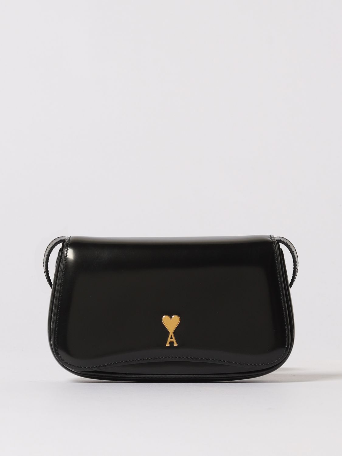 Ami Alexandre Mattiussi Shoulder Bag Ami Paris Woman Color Black In Black
