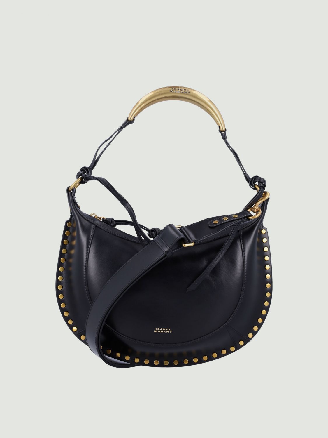 Isabel Marant Naoko Gb Crossbody In Black