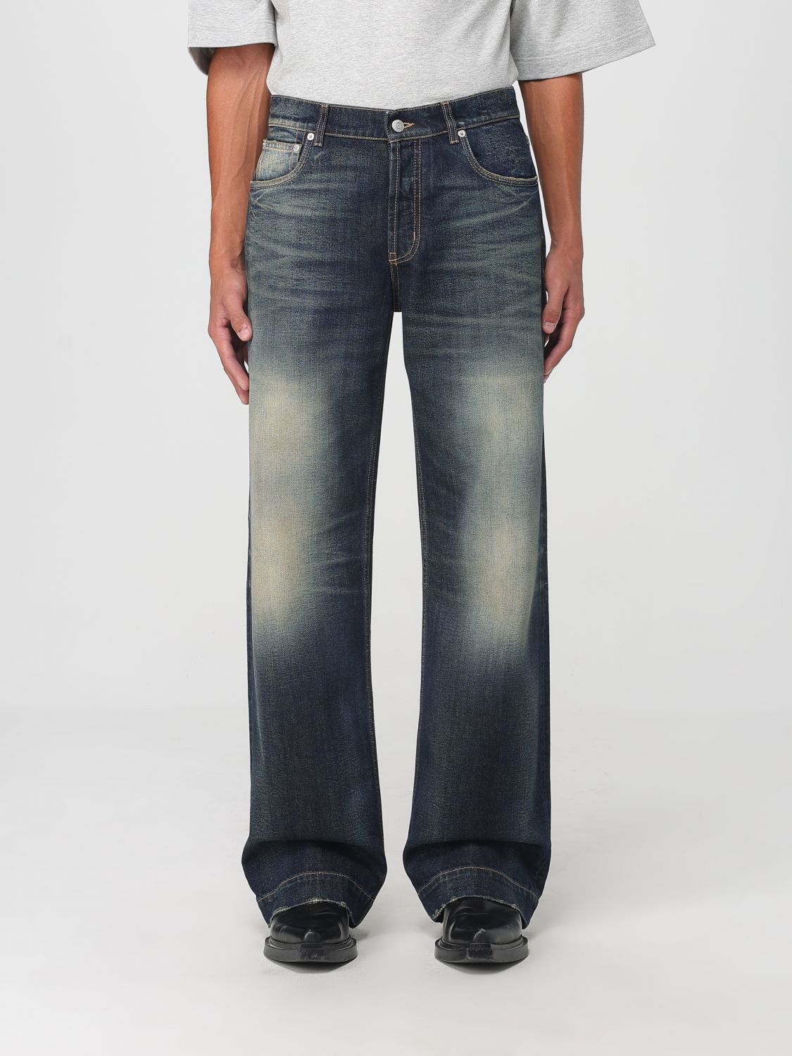 MCQUEEN Jeans Herren Farbe Blau