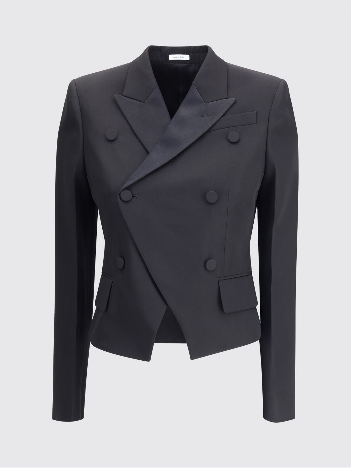 Alexander Mcqueen Jacket Mcqueen Woman Color Black In Black