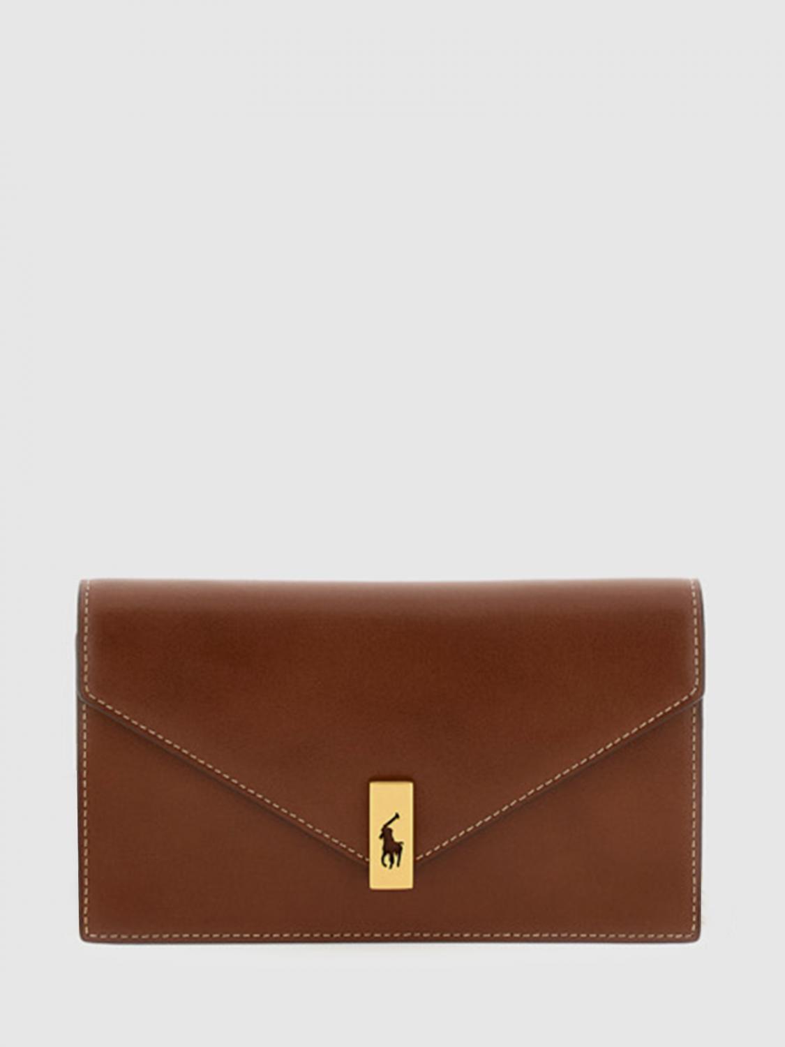 Polo Ralph Lauren Wallet  Woman Color Beige In Brown