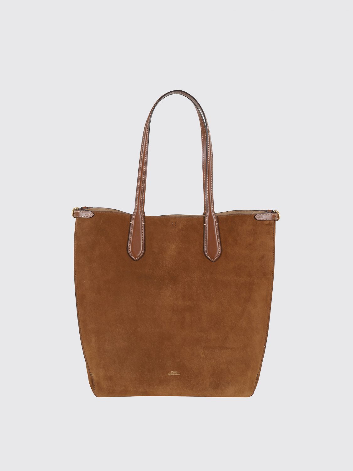 Polo Ralph Lauren Shoulder Bag Woman Color Leather In Brown