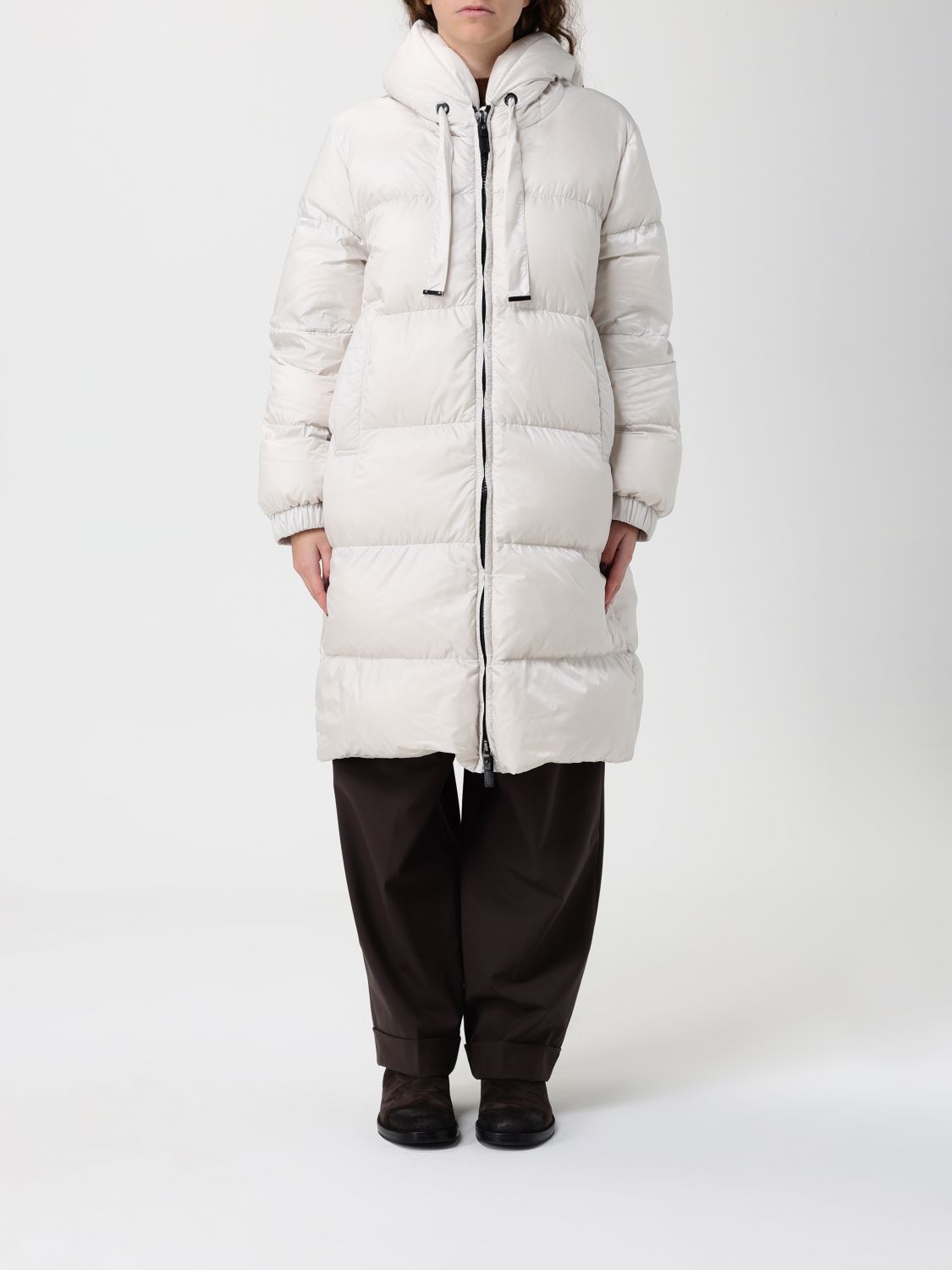Max Mara The Cube Jacket  Woman Color Yellow Cream In White
