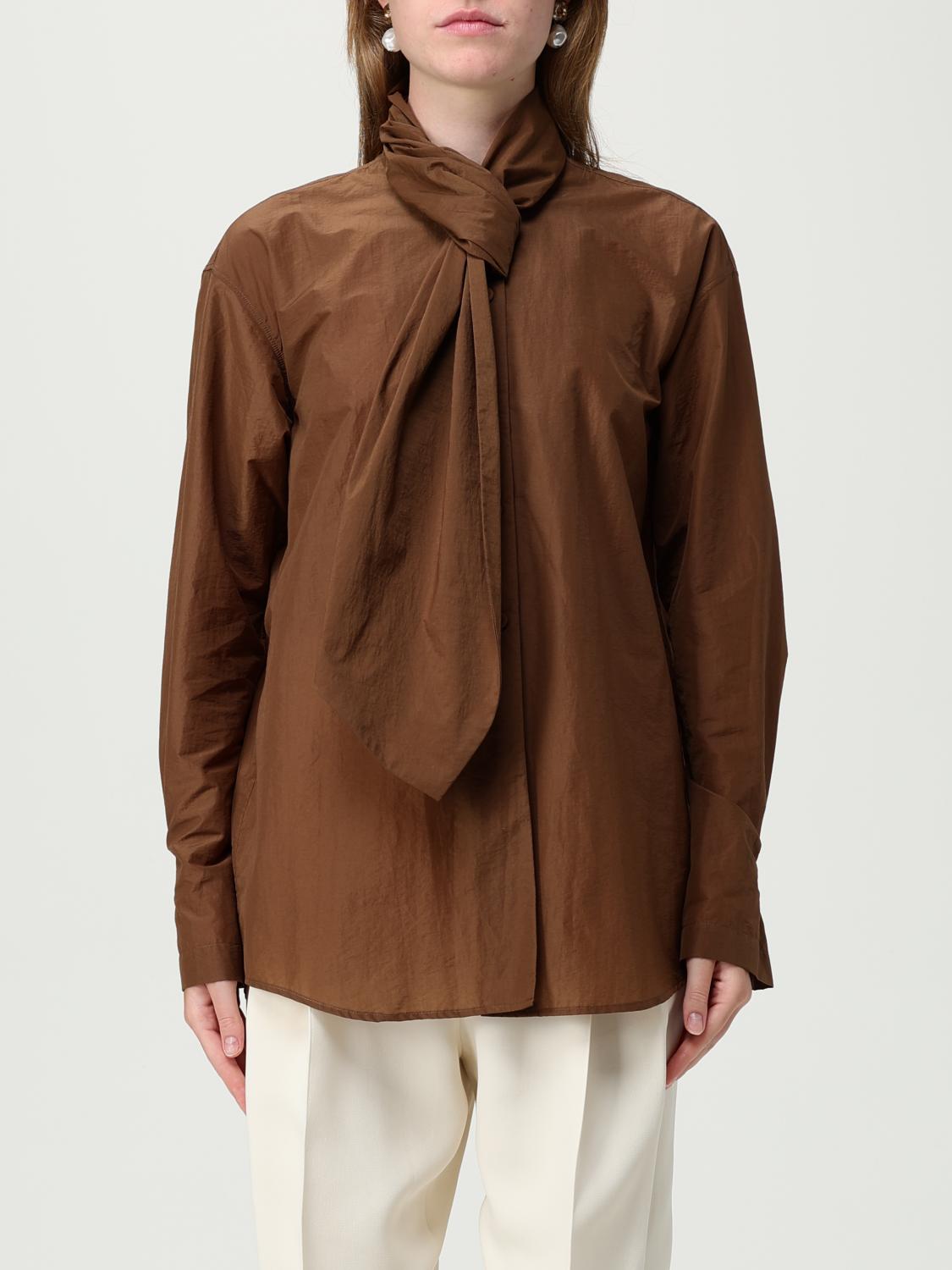 Alberta Ferretti Shirt  Woman Color Brown In Brown