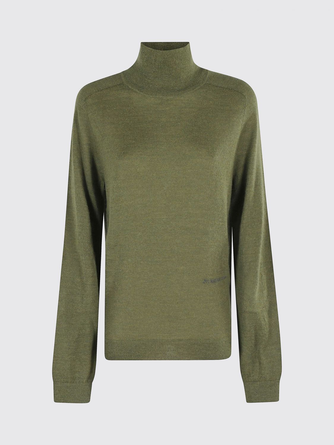 Jw Anderson J. W. Anderson Turtleneck Jumper In Green