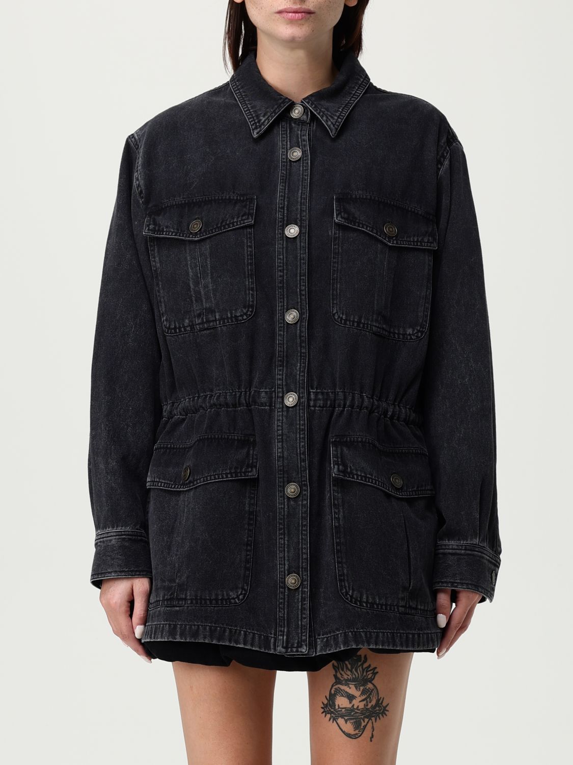 Isabel Marant Étoile Jacket Isabel Marant Etoile Woman Color Black In Black
