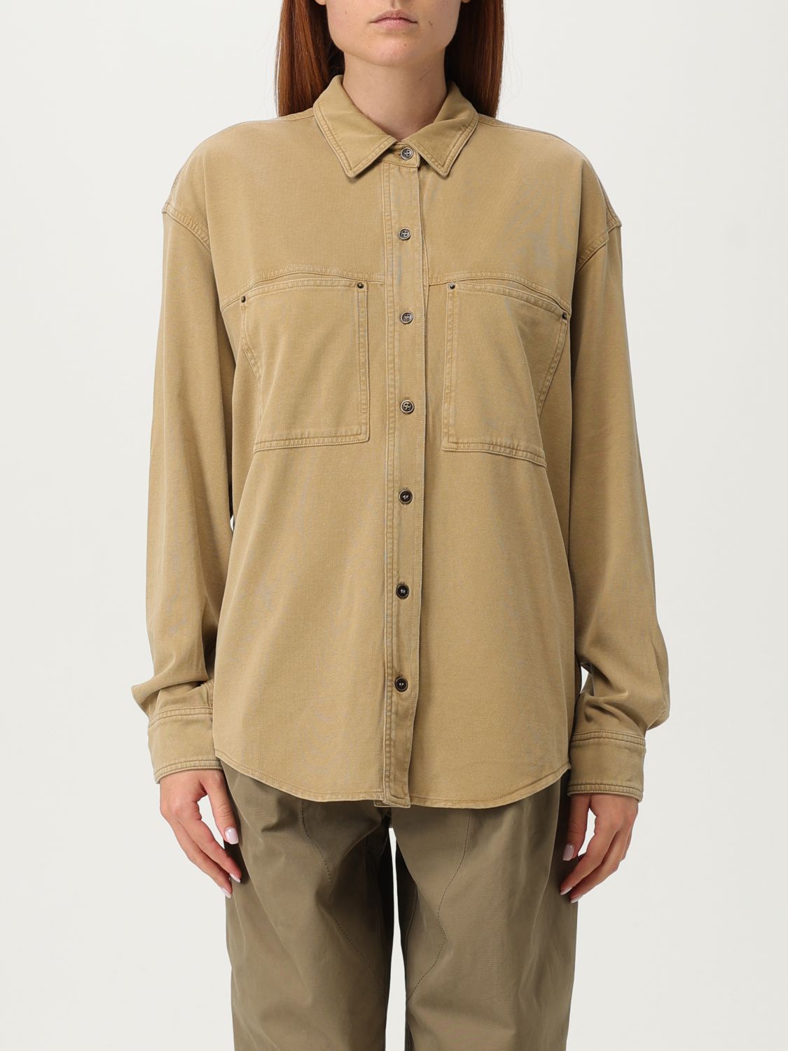 Isabel Marant Étoile Shirt Isabel Marant Etoile Woman Color Bronze In Brown