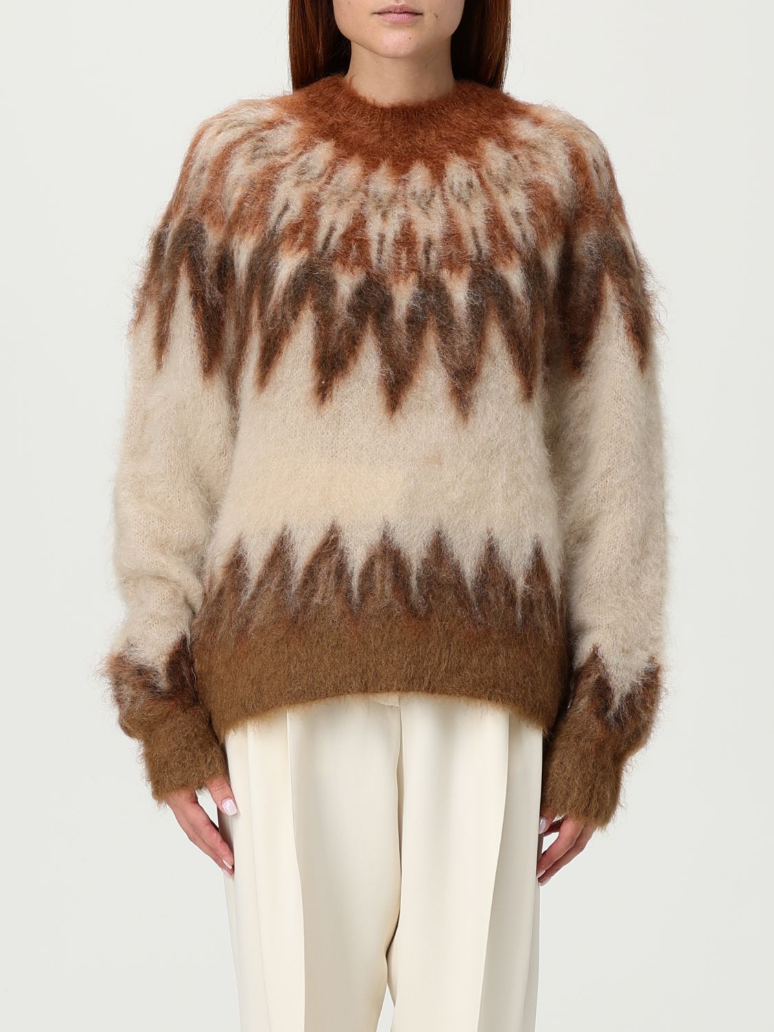 Isabel Marant Étoile Sweater Isabel Marant Etoile Woman Color Multicolor In Brown