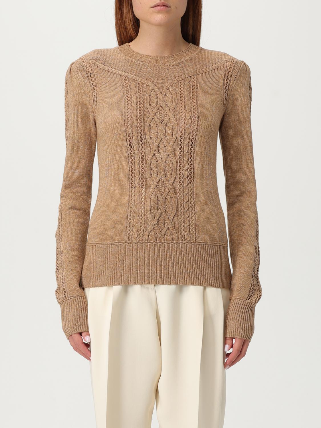 Isabel Marant Étoile Marant Etoile Women Kelia Cotton And Wool Sweater In Brown