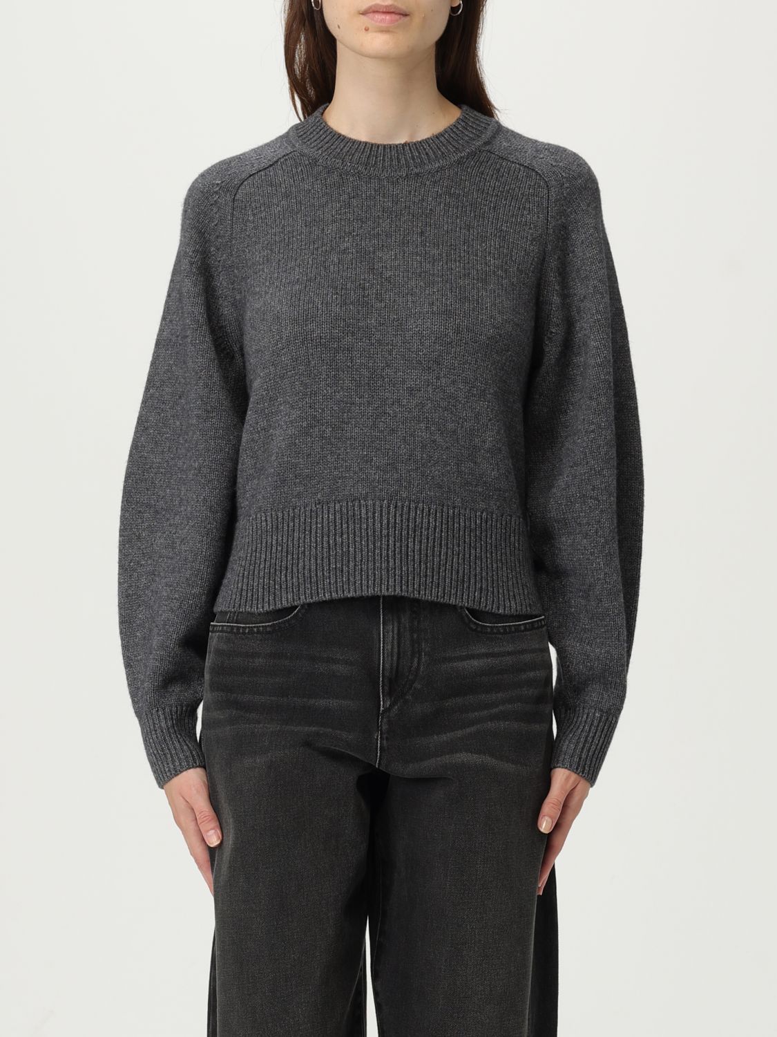 Isabel Marant Sweater Woman Color Grey In Gray
