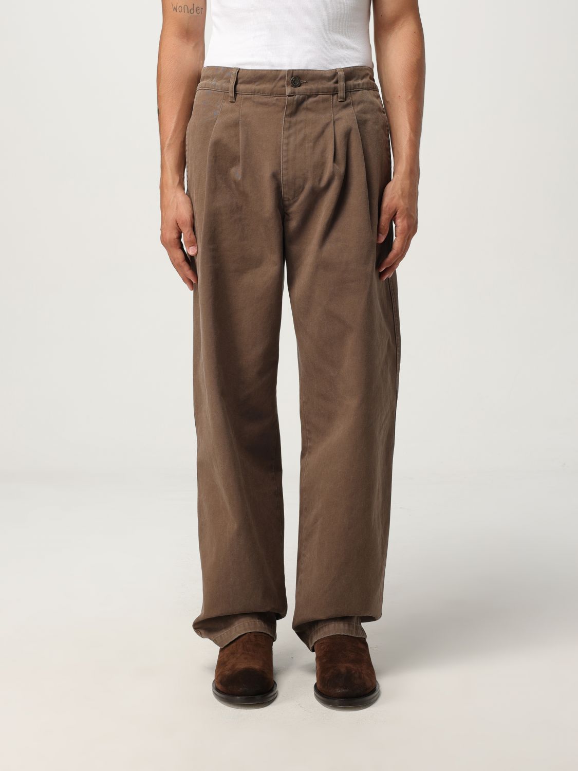 Isabel Marant Pants Men Color Brown In Brown