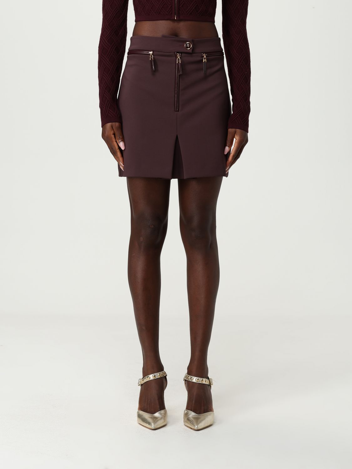 Elisabetta Franchi Skirt  Woman Color Red In Red