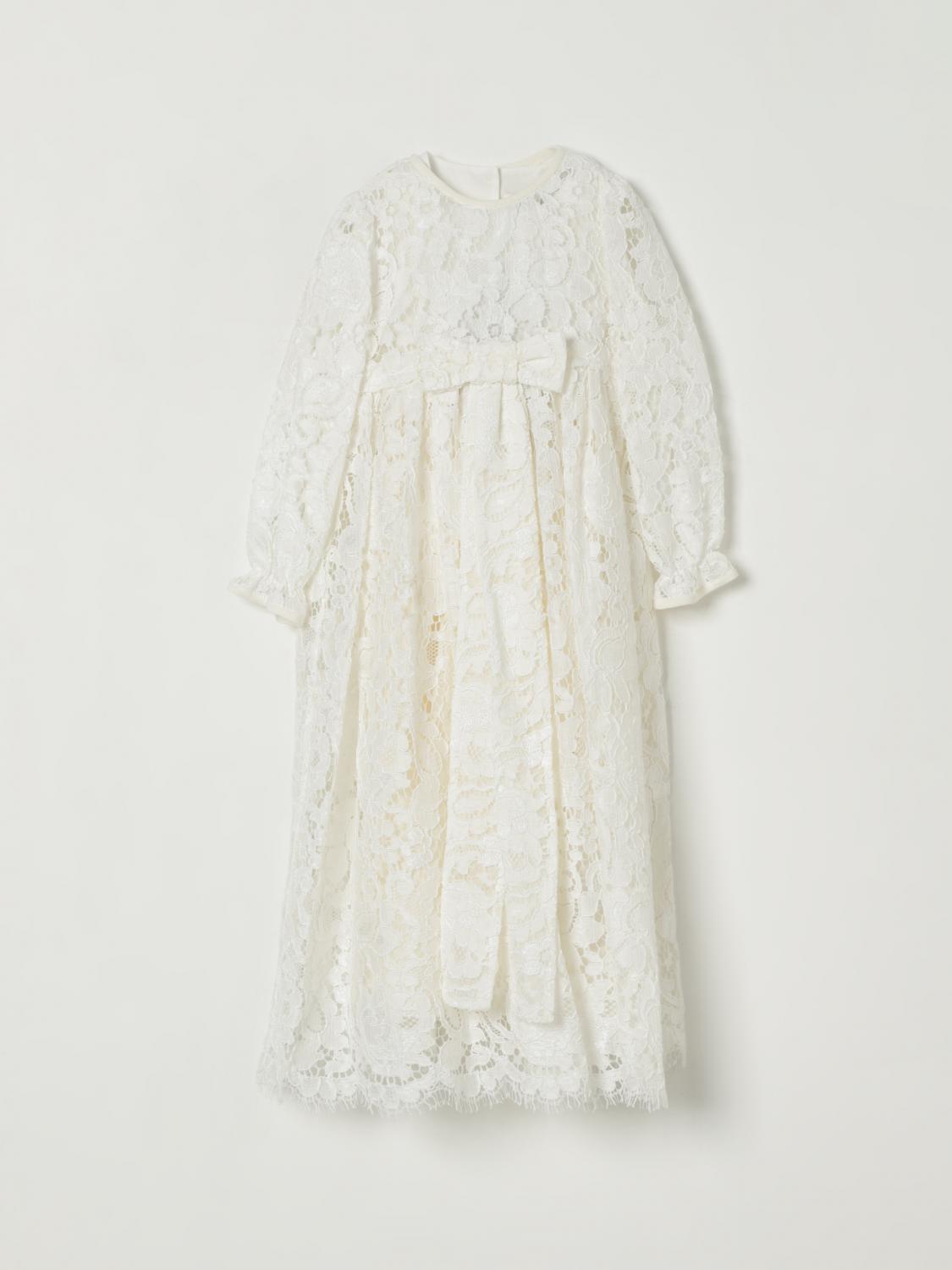 Dolce & Gabbana Romper Kids Color White In White