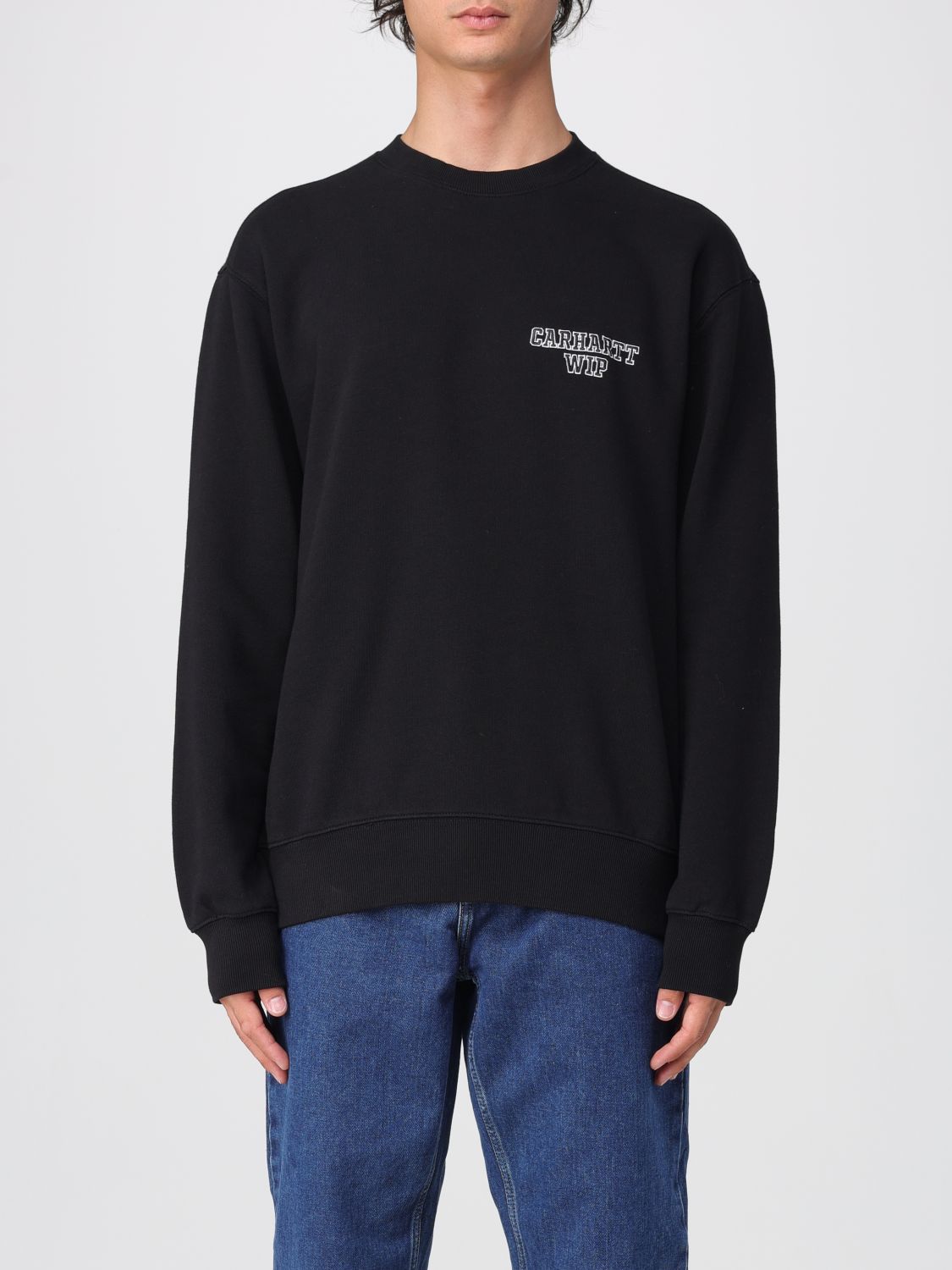 Carhartt Sweatshirt Wip Men Color Black 1 In Black