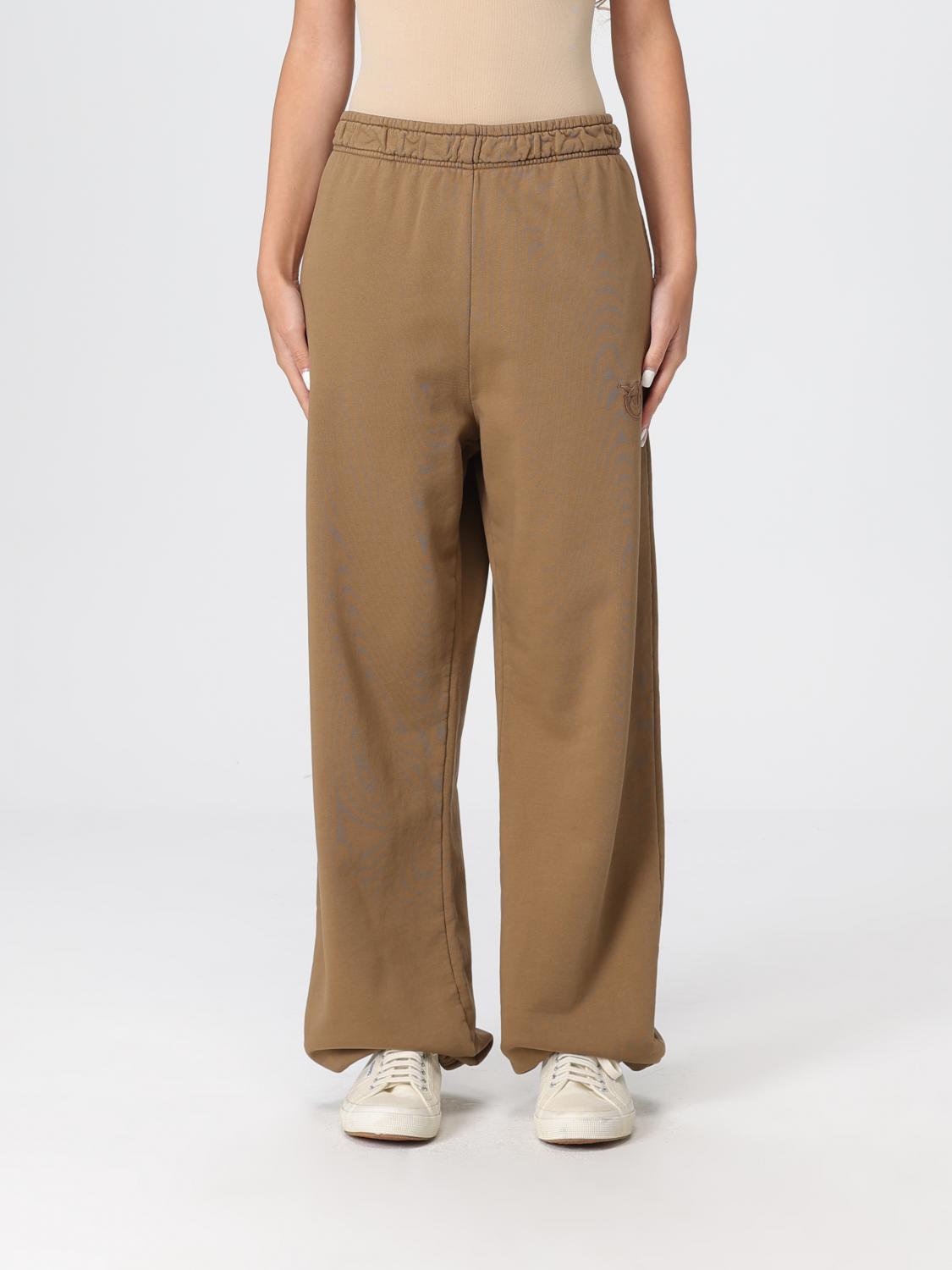 Pinko Pants Woman color Brown