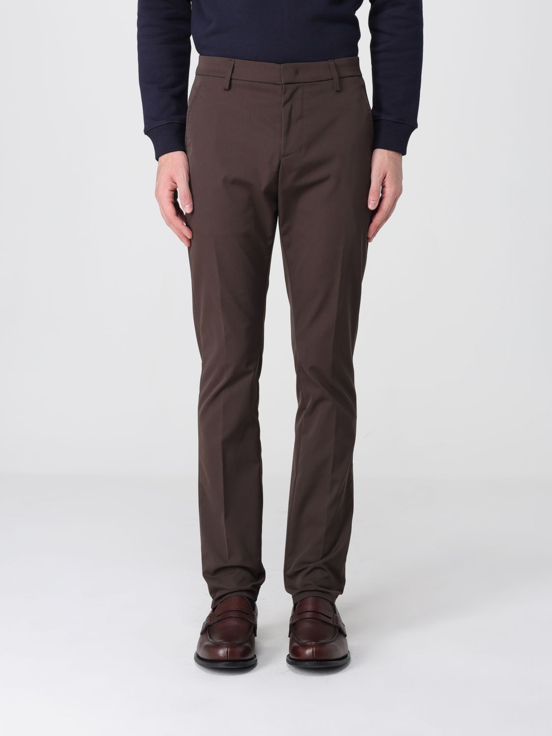 Dondup Pants Men Color Brown In Brown