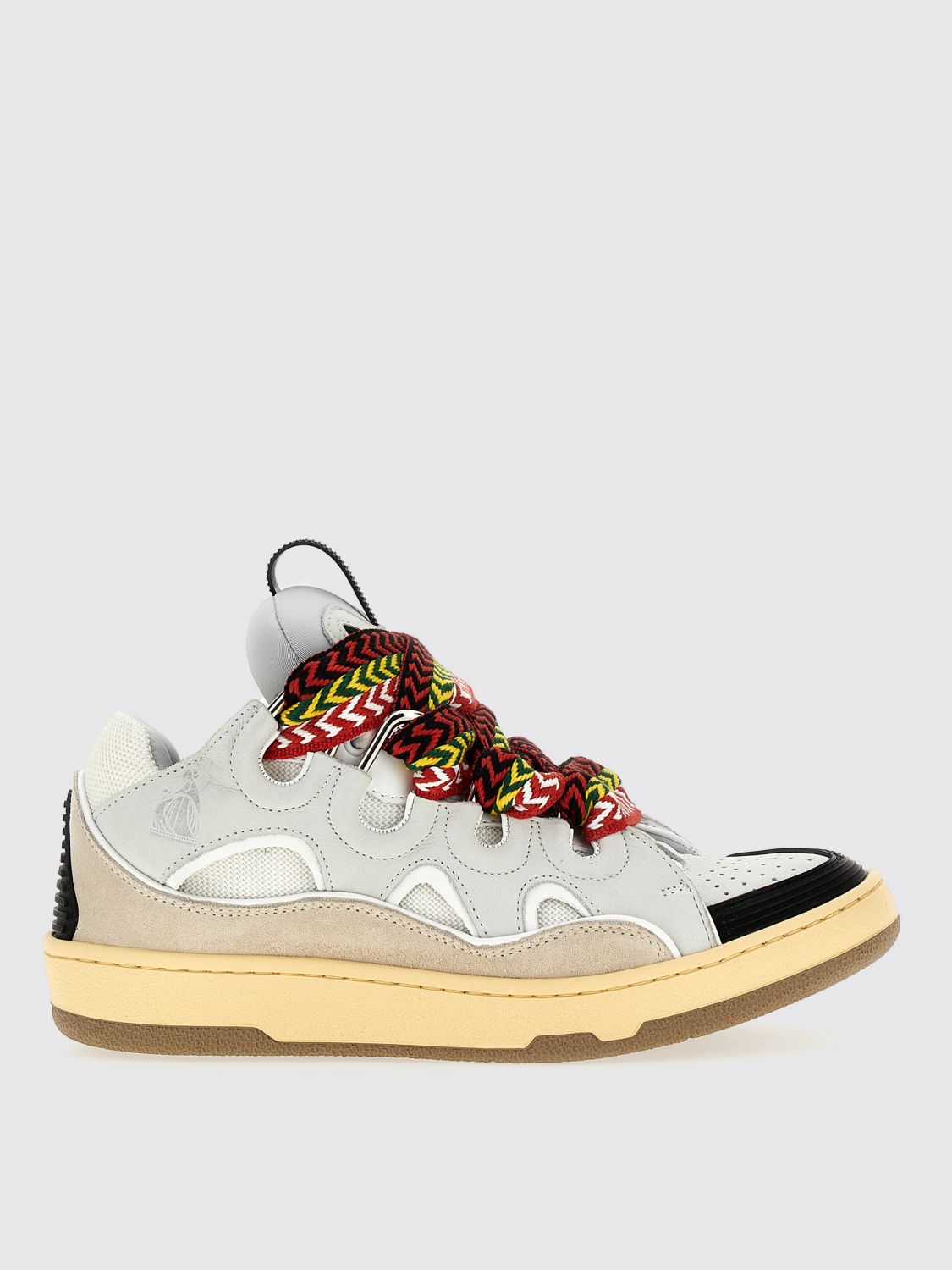 Lanvin Sneakers  Men Color Grey In Gray