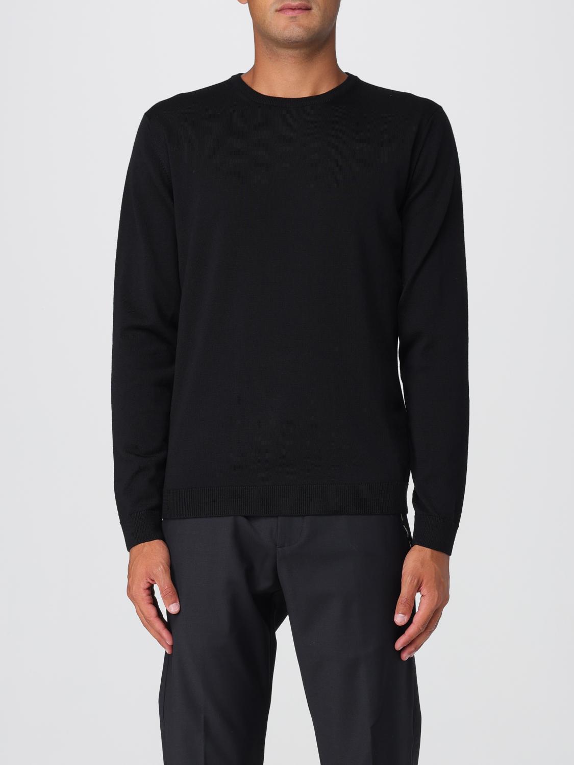 Roberto Collina Long-sleeve Crew-neck T-shirt In Black