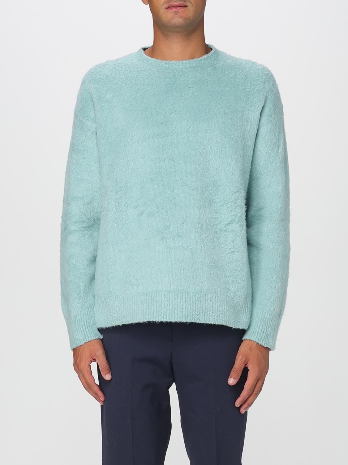 Roberto Collina Crew Neck Long Sleeve Sweater In Animal Print