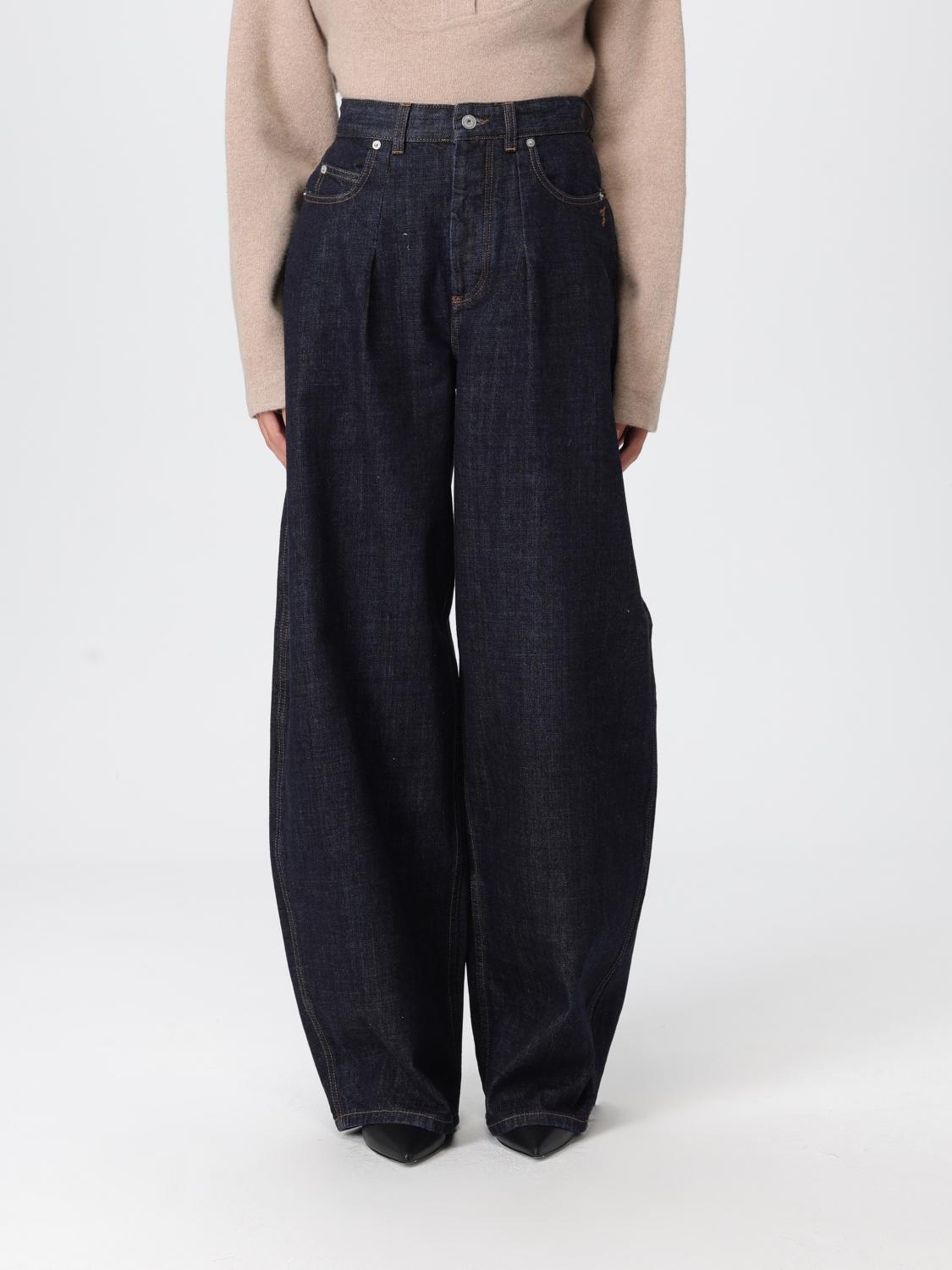 Jacquemus Jeans  Woman Color Blue In Blue
