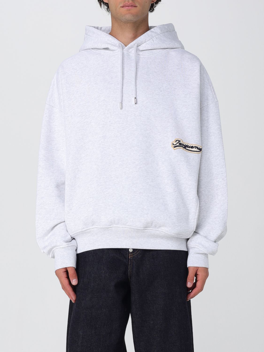 Jacquemus Sweatshirt  Men Color Grey In White